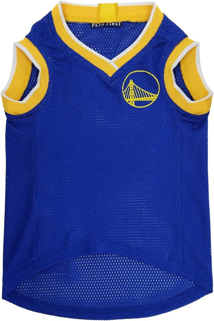 Pets First NBA GOLDEN STATE WARRIORS DOG Jersey, Large - Image 2