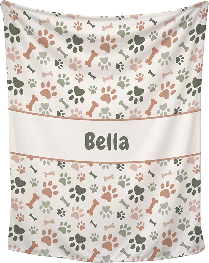 Prints Next Day – Custom 60" x 80" Plush Pet Lightweight Blanket Personalized by KarismaDecor