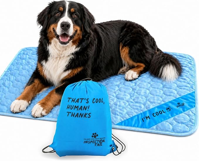INSPECTOR TAIL Dog Cooling Mat by InspectorTail