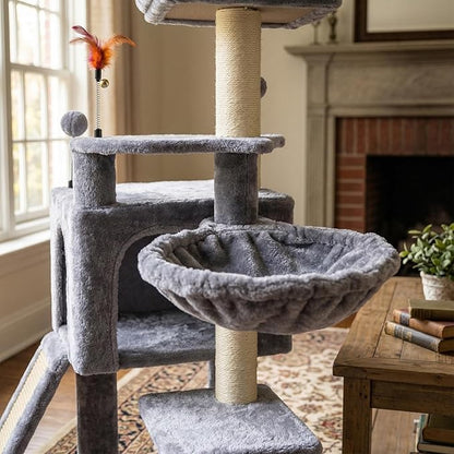 AIWIKIDE Cat Tree Has Scratching Toy - Image 5