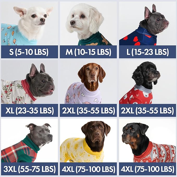 Spark Paws Dog Pajama, Dog Recovery Suit Male, Ultra-Soft and 4-Way Stretch - Image 2