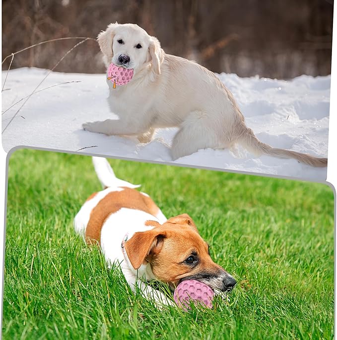 Tough Dog Chew Toys for Aggressive Chewers, Indestructible Dog Balls for - Image 4