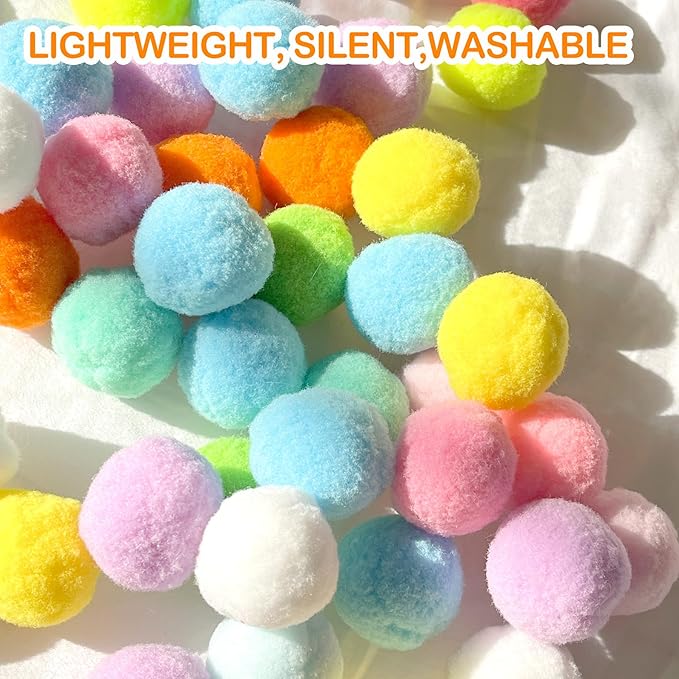 MeoHui 31Pcs Cat Ball Toy Launcher Gun, Cat Balls Fetch Toy, Funny Interactive - Image 5