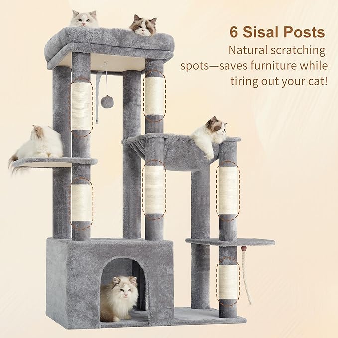 Heybly Heavy Duty Cat Tree, Tower - Image 8