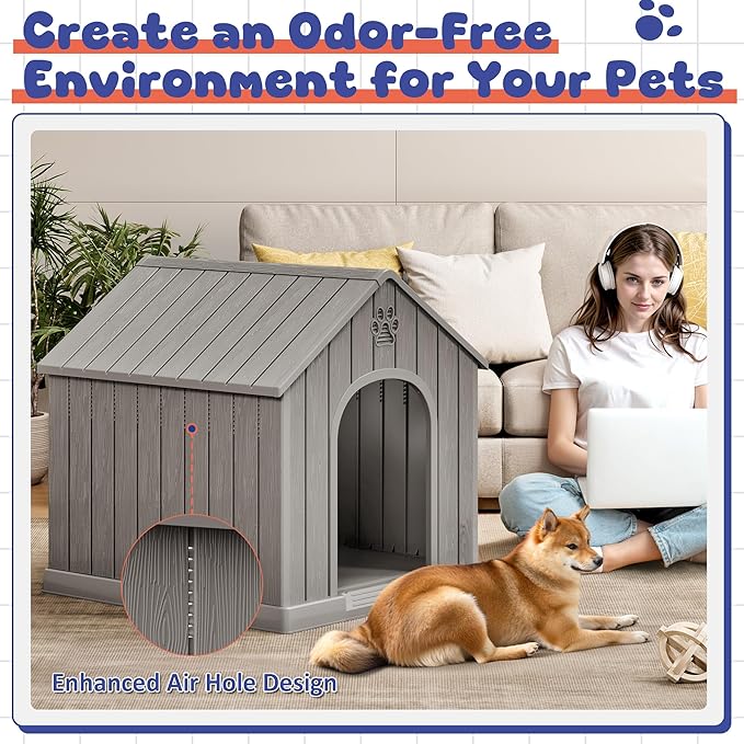 Bifanuo Outdoor Indoor Dog House - Image 5