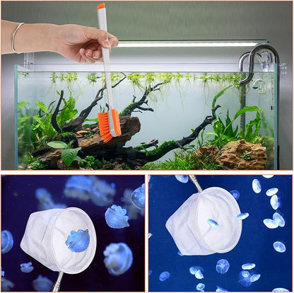 2 Pcs Small Fish Tank Cleaner Brush - Image 4