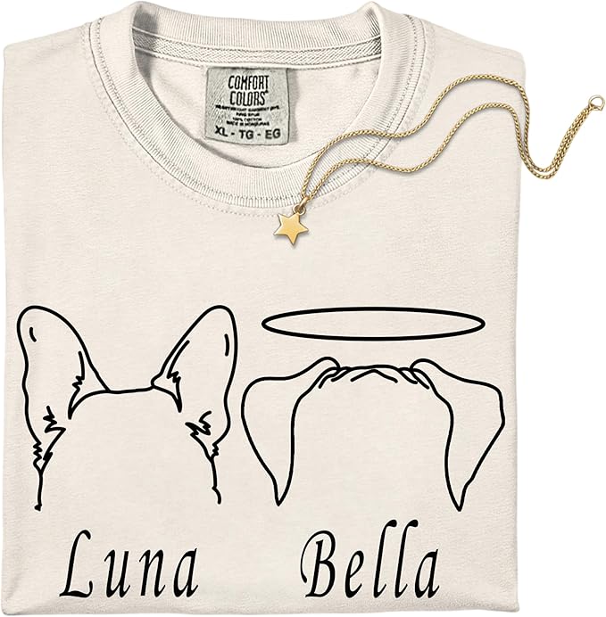 Custom Dog Mom Shirt Personalized Dog Ears Sweatshirt - Image 8