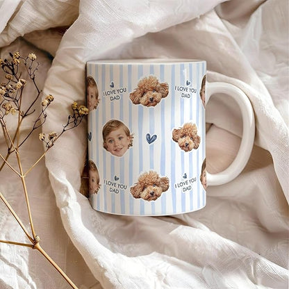 Best Dad Ever Custom Photo Mug - Image 4