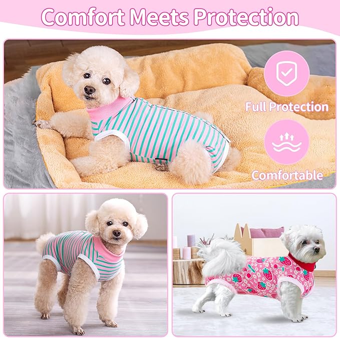 Coppthinktu Recovery Suit for Dogs After Surgery, Dog Onesie Surgery Recovery - Image 4