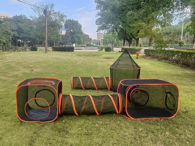 6 in 1 Cat Enclosure Cat Tunnel - Image 4