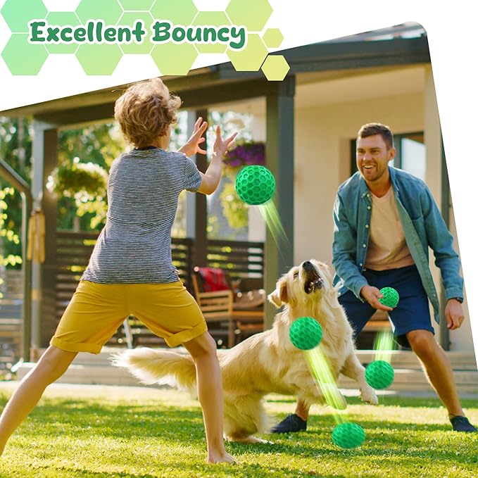 Tough Dog Chew Toys for Aggressive Chewers, Indestructible Dog Balls for - Image 5