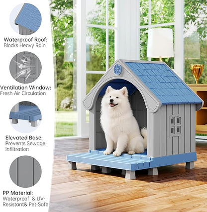 Bifanuo Dog House Outdoor Weatherproof - Image 3