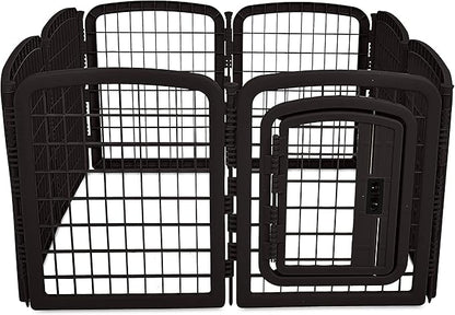 Amazon Basics 8-Panel Octagonal Plastic Pet Pen Fence Enclosure - Image 3