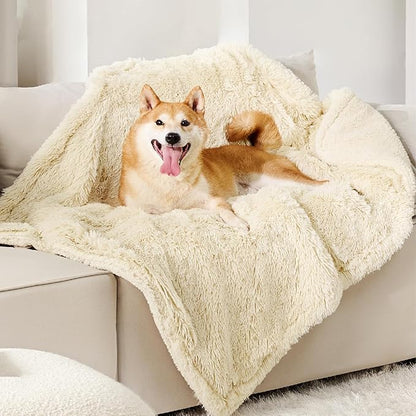 Bedsure Dog Blankets for Large Dogs, Fluffy Waterproof Dog Blanket for Couches by Unknown