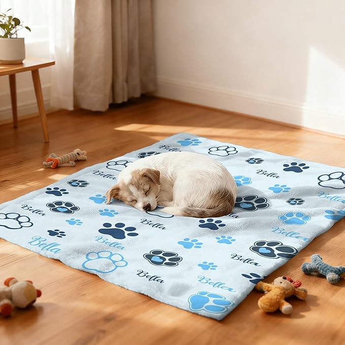 Personalized Pet Blanket with Photo & Name – Custom Dog Blankets - Image 4