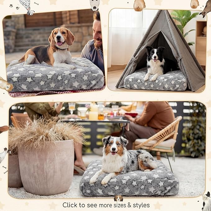 Youyole Large Washable Dog Bed Cover Replacement Waterproof Rectangle Bed Cover - Image 5