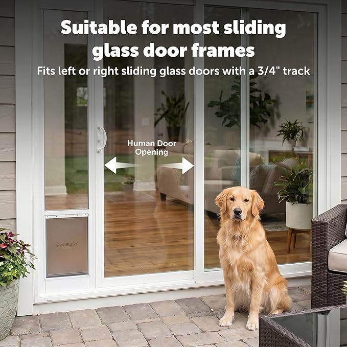 PetSafe 1-Piece Sliding Glass Pet Door - Image 8