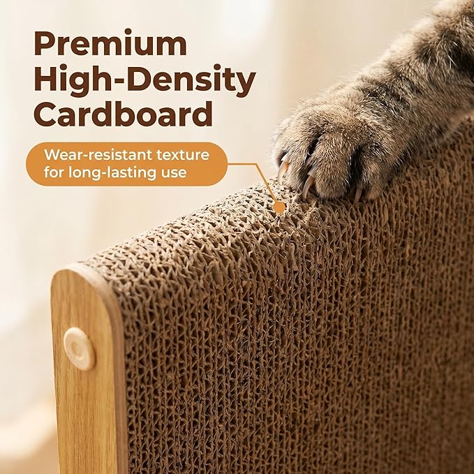 SMARTBEAN 3-Pack Cardboard Cat Scratcher - Image 3