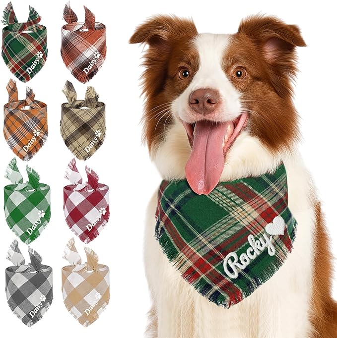 Personalized Pet Bandana for Dog & Cat by Feraurae
