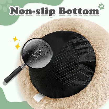 JOLLYVOGUE Dog & Cat Bed, Calming Anti-Anxiety Pet Bed - Image 3