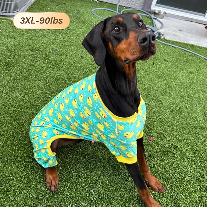 KYEESE Dog Pajamas Velvet Dog Pajamas Large Sized Dogs Soft Dogs Clothes Pjs - Image 8