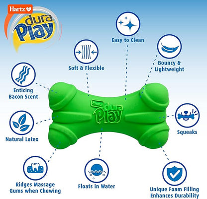 Hartz DuraPlay Bacon Scented Dog Toys - Image 2