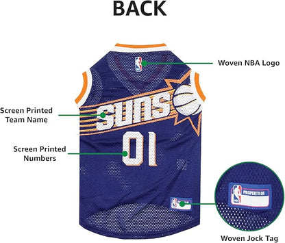 Pets First NBA Pheonix Suns Dog Jersey, X-Large - Image 8