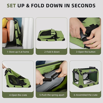 Petprsco Large Cat Carrier for 2 Cats Small Medium Dogs, Soft Pet Carrier - Image 6