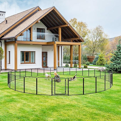 Kfvigoho Dog Playpen Outdoor Extra Wide 32 Piece Panels Heavy Duty Dog Fence - Image 5