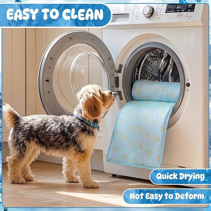 DoubleFill 4 Pack Cooling Pet Mats 23.6" x 31.5" Cooling Dog Beds - Image 6