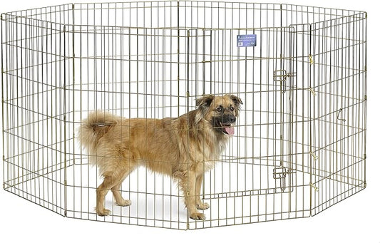 MidWest Homes for Pets 36-Inch Exercise Pen, for Indoor and Outdoor Use by MidWestHomesForPets
