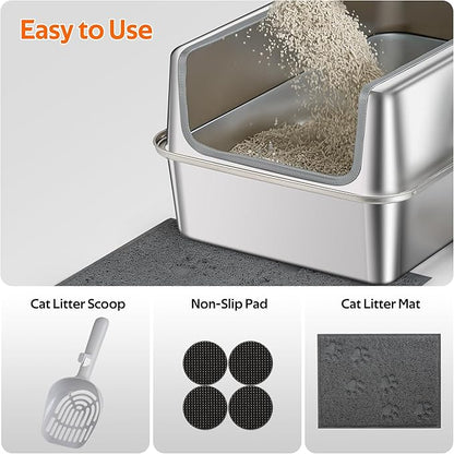 Stainless Steel Litter Box - Image 6