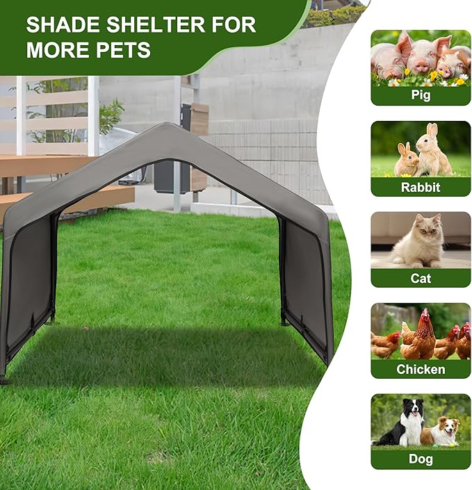 Summertrail Extra Large Dog House Outside, Dog Tent Outdoor, Big Dog Shade - Image 6