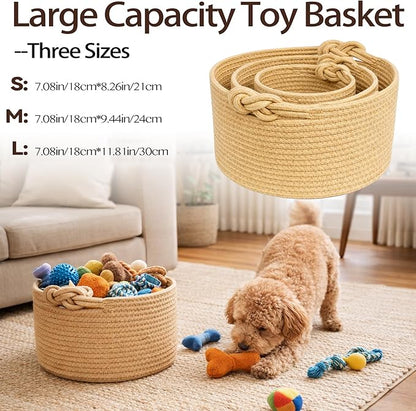 Personalized Dog Toy Basket - Image 2