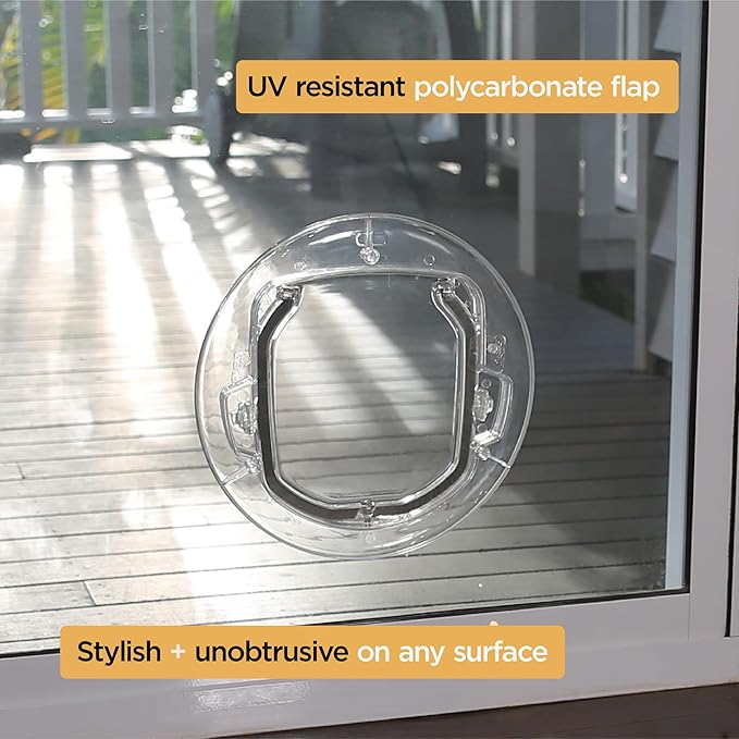 Hakuna Pets Ultra Clear Pet, Cat and Dog Door - Image 5