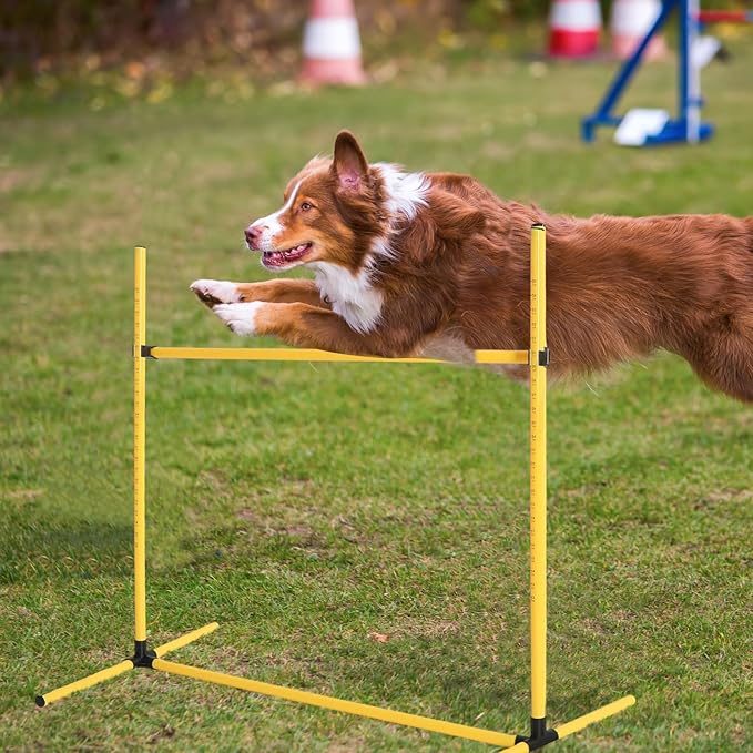 Halloscume 6 Pcs Dog Agility Training Equipments Dog Agility Jumps Hurdles - Image 6