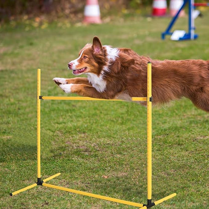 Halloscume 6 Pcs Dog Agility Training Equipments Dog Agility Jumps Hurdles - Image 6