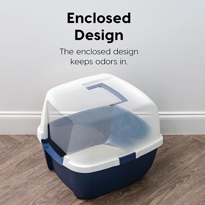 IRIS USA Cat Litter Box Large - Image 4