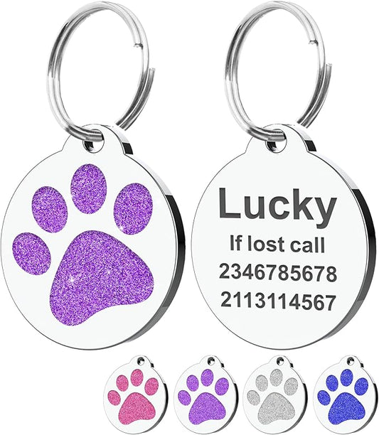 Dog Tags Personalized for Pets Dog Name Tags Personalized Dog Tag Engraved by EDSG