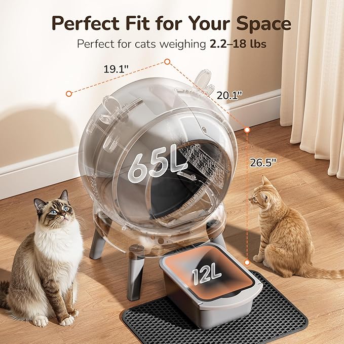Automatic Self Cleaning Litter Box, Cat Litter Box - Image 3