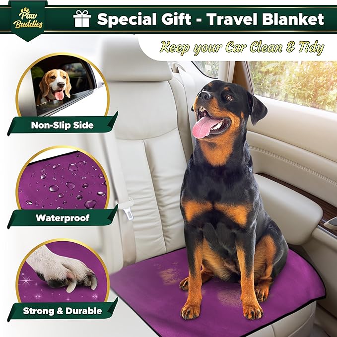 Paw Buddies Premium Waterproof Blanket 80"x90" Velvet-Feel Reversible Throw – - Image 5