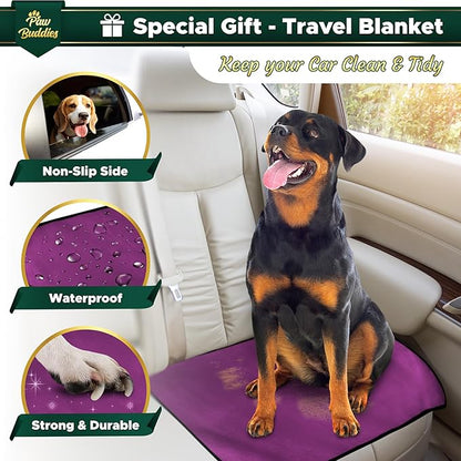 Paw Buddies Premium Waterproof Blanket 80"x90" Velvet-Feel Reversible Throw – - Image 5