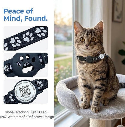 Cat Tracker with QR Code GPS Collar - Image 3