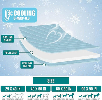 PetAmi Premium Cooling Dog Blanket | Lightweight Fluffy Pet Throw Blanket Bed - Image 3