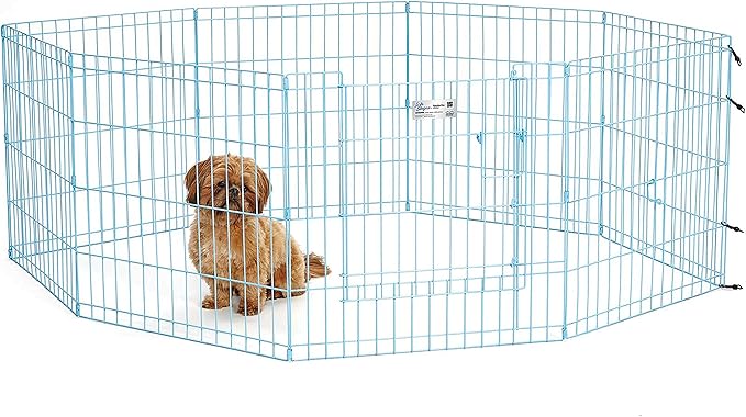 MidWest Homes for Pets 24-Inch Exercise Pen, for Indoor and Outdoor Use by MidWestHomesForPets