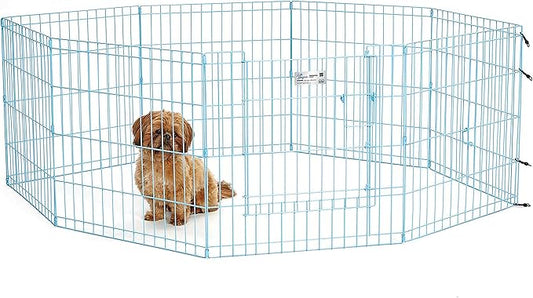 MidWest Homes for Pets 24-Inch Exercise Pen, for Indoor and Outdoor Use by MidWestHomesForPets