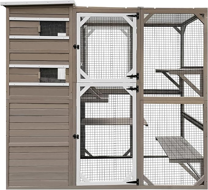 Gowoodhut Large Outdoor Catio Enclosures by Gowoodhut