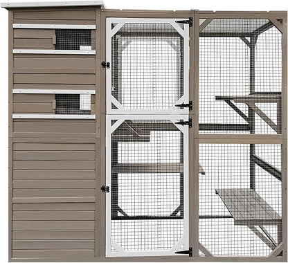 Gowoodhut Large Outdoor Catio Enclosures by Gowoodhut