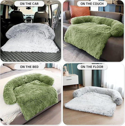 GGIB Calming Dog Bed Fluffy Plush Dog Mat - Image 6