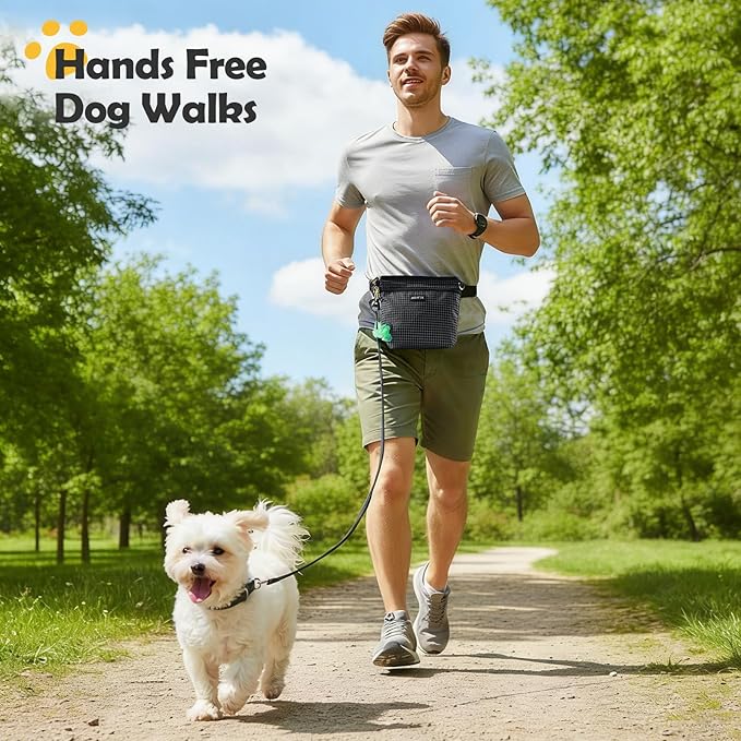 AGPTEK Dog Treat Pouch, Magnetic Dog Walking Pouch - Image 7